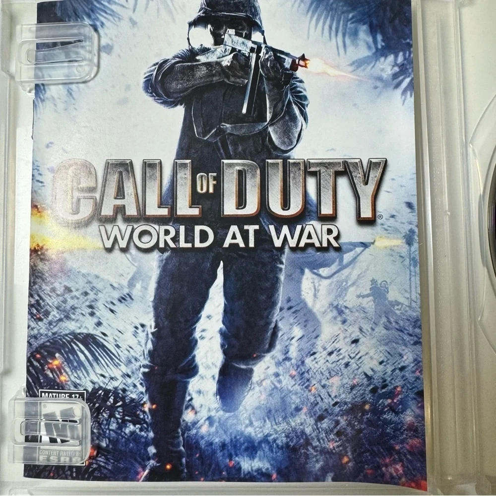 Call of Duty: World at War Sony Playstation 3 PS3 2008 CIB Complete Video Game